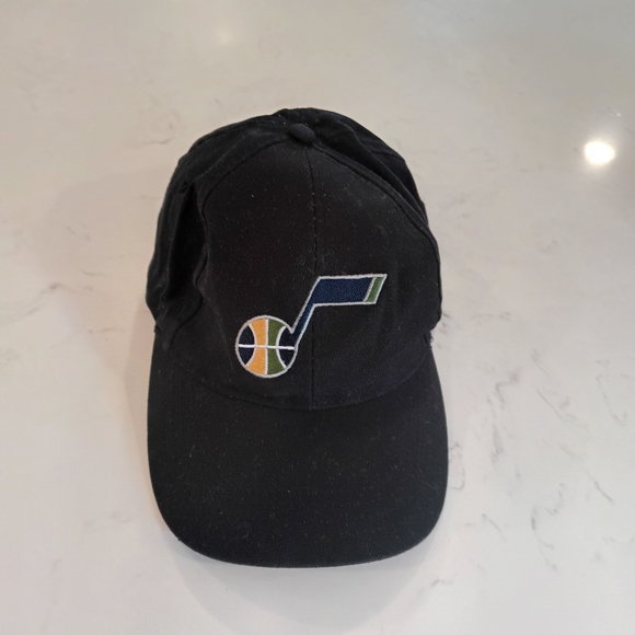 Utah Jazz black baseball hat, OS - Picture 1 of 2